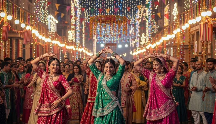 Navratri Beauty: 9 Colors & Stories for Festive Makeup
